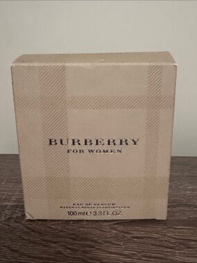 Burberry Beige Plaid Women's Fragrance Box